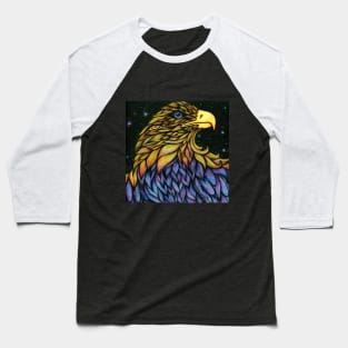 Intergalactic Eagle Baseball T-Shirt